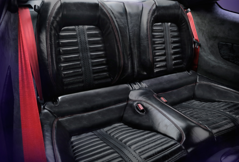 Illustration for article titled Creepy Tuner Mustang Includes Leather And Hair From An Actual Mustang
